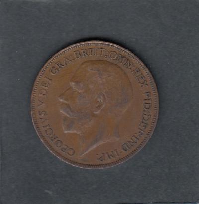 Beschrijving: 1 Penny  GEORGIUS V